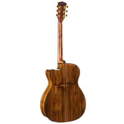 Cort Gold Series OC6 Bocote Acoustic Electric Guitar -*Case Included* 2020s - Natural Glossy image 3
