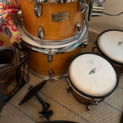 Yamaha SBP2F5 Stage Custom Birch 22x17/16x15/12x8/10x7/5.5x14" 5pc Shell Pack 2015 - Present - Natural Wood image 2