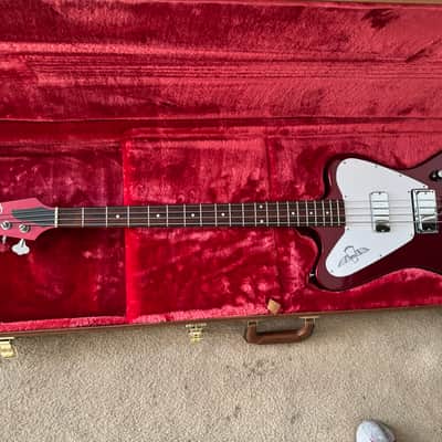 Like NEW 🇺🇸USA Gibson Thunderbird NR  bass guitar - super butter action - Sparkling Burgundy image 8