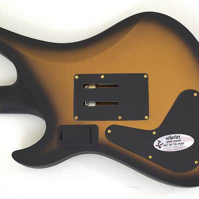 Schecter Synyster Custom-S Guitar Satin Gold Burst B-Stock 0664 image 6