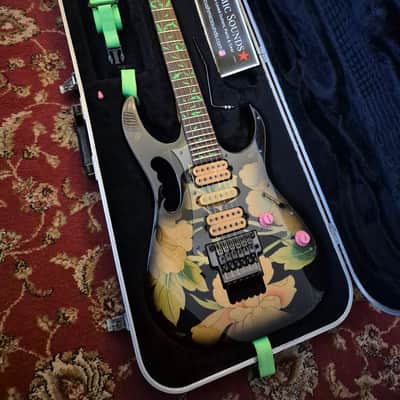 Ibanez JEM77-FP Steve Vai Signature  1998 - "Floral Print" ☆VIDEO☆ image 20