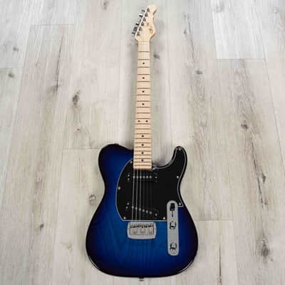 G&L USA ASAT Special Guitar, Quartersawn Maple Fretboard, Classic C Neck, Blueburst image 3