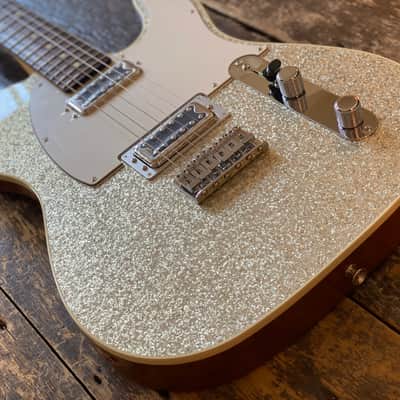 Fender Limited Edition Japanese Domestic Only FSR 1960's Custom Telecaster Silver Sparkle Alder/Rosewood MIJ Japan w/ Hardcase image 7