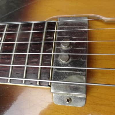Extremely Rare Vintage Minty 1948 Gibson National Aristocrat 1110  Arch Top Jazz Guitar Video image 14