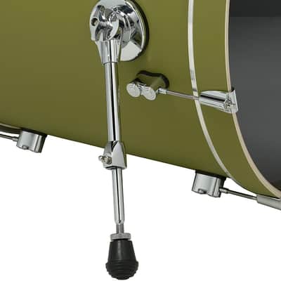 PDP Concept Series 5-Piece Maple Drum Shell Pack - Satin Olive - 10/12/1614/22 image 4