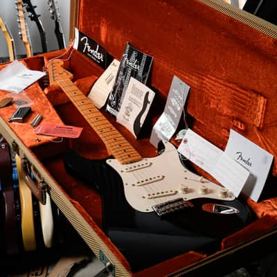 Fender American Vintage '57 Stratocaster 2011 - Black image 3
