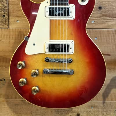 Gibson Les Paul Deluxe Lefthand 1972 Cherry Sunburst image 2