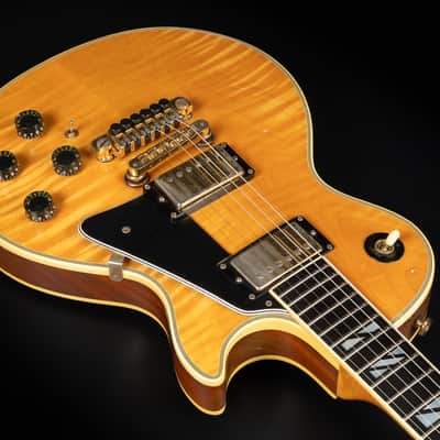 1978 Gibson Les Paul Custom 25 / 50 Anniversary - Natural | Vintage USA Kalamazoo Vintage USA Limited Edition 1,112 of 3,500 Flame Maple Top and Neck Ebony Fretboard Coil Split | OHSC image 8