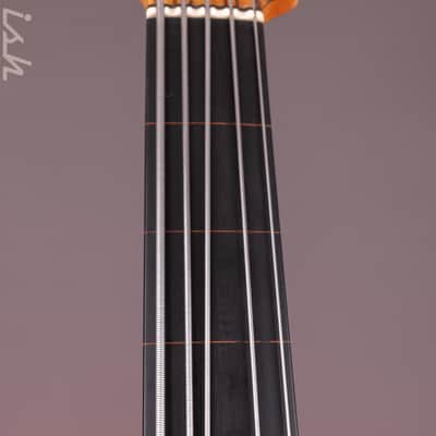 2001 Celinder Aura 5-String Bass Natural *Owned by Richard Bona* image 7