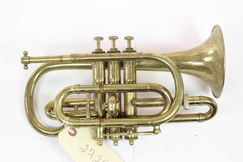 Boston Musical Instrument Company Three Star Ne Plus Ultra Cornet NICE image 1