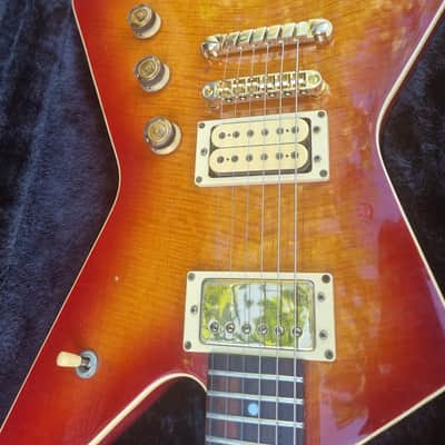Ibanez DT400 Destroyer with Dot Inlays 1981 - Cherry Sunburst image 16