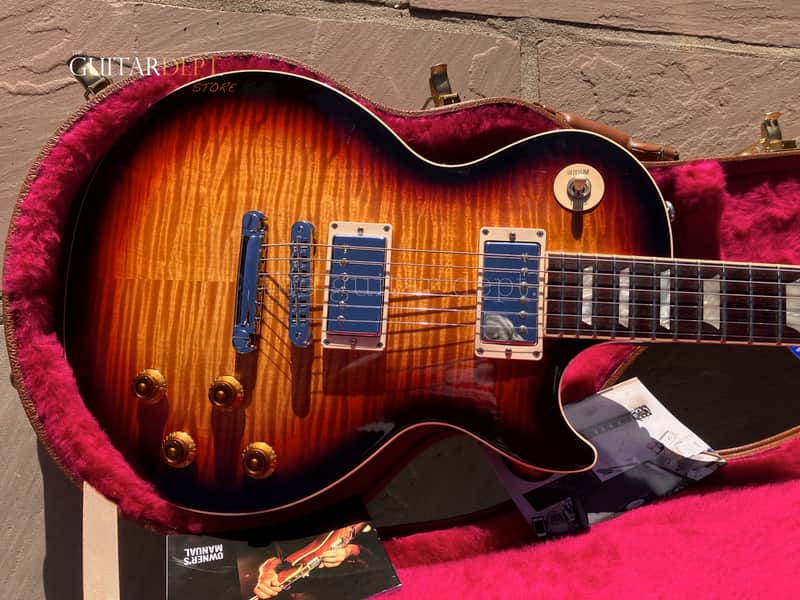♚MINT♚2016 GIBSON Les Paul Standard*PREMIUM PLUS♚AAA♚FIREBURST♚Coil Tap♚AMAZING! image 1