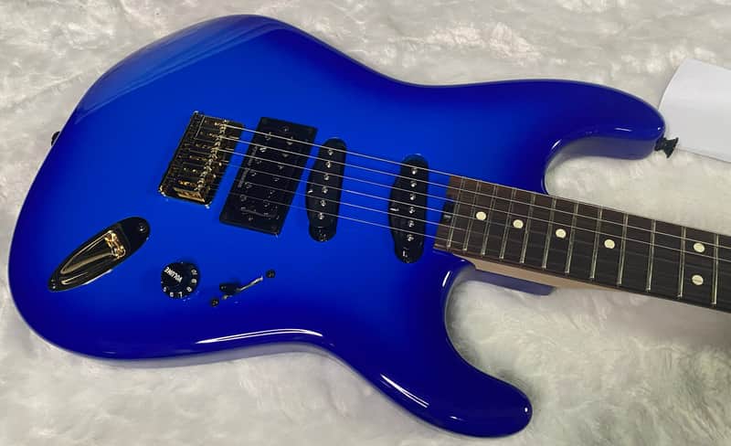 NEW! Charvel Jake E Lee Signature Pro-Mod San-Dimas Style 1 HSS HT Blue Burst - In-Stock - 7.6lbs - Authorized Dealer - G06788 image 1