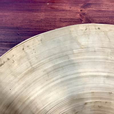 Rare ZILDJI Vram / Zildjian K Constantinople 16” Hi-hat Vintage 20s - ca 100 years old image 9