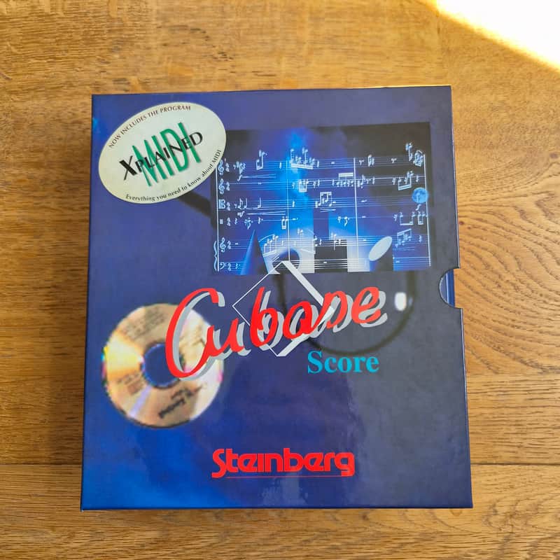 Steinberg Cubase Score, Complete in box, 1993 - Like new image 1