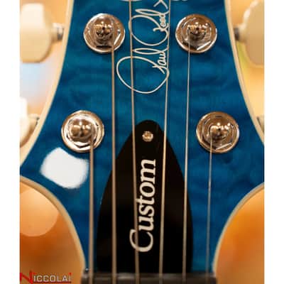 PRS SE CUSTOM 24-08 Quilt Lake Blue image 11