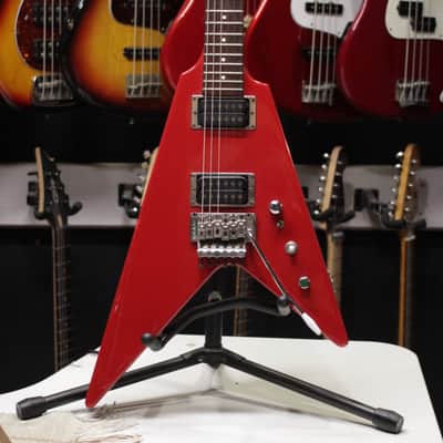 Riverhead RSV-550 Flying V; Rare Japan, Red | Reverb