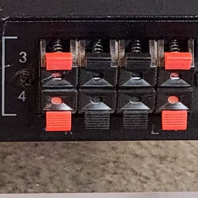 Rocketfish Rocketfish RF-SSVC4 4-pair stereo speaker selector 90s  - Black image 3