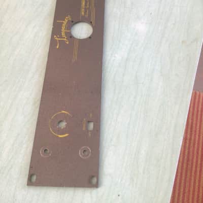 Limpander by Electronics Systems Engineering Co. Limiter-Expander (faceplate only) Circa 1960 - Gray hammer tone image 2