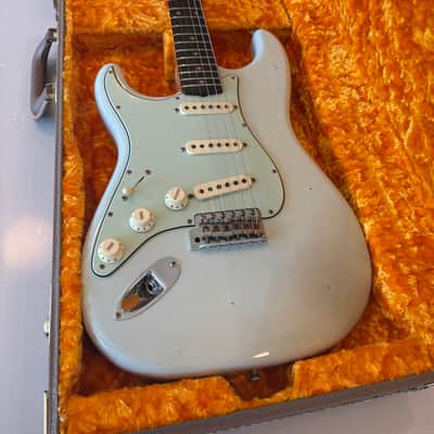 Lefty Fender Custom Shop Stratocaster, NAMM Special Edition 2018 - Sonic blue left handed image 3