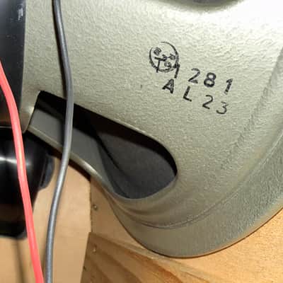 Marshall 1982A 4x12" Cab 1978 with 4 x original T1281s image 6