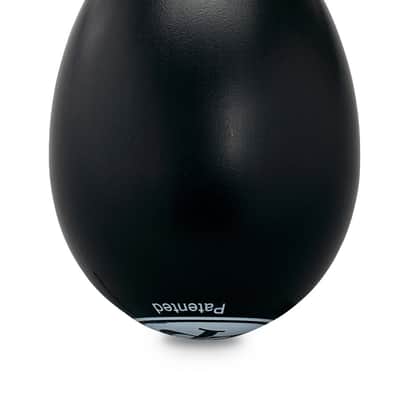 Latin Percussion LP0020BK Large Egg Shaker Black image 1