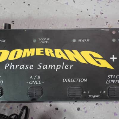 Boomerang + Plus Looper Sampler Effects Pedal Phrase Sampler w/Power Supply image 2