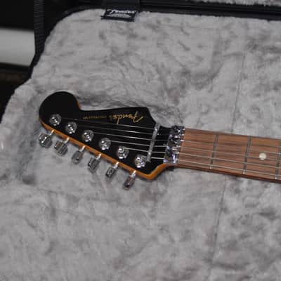 Fender American Ultra Luxe Stratocaster Floyd Rose HSS 2021 - 2024 - Mystic Black image 5