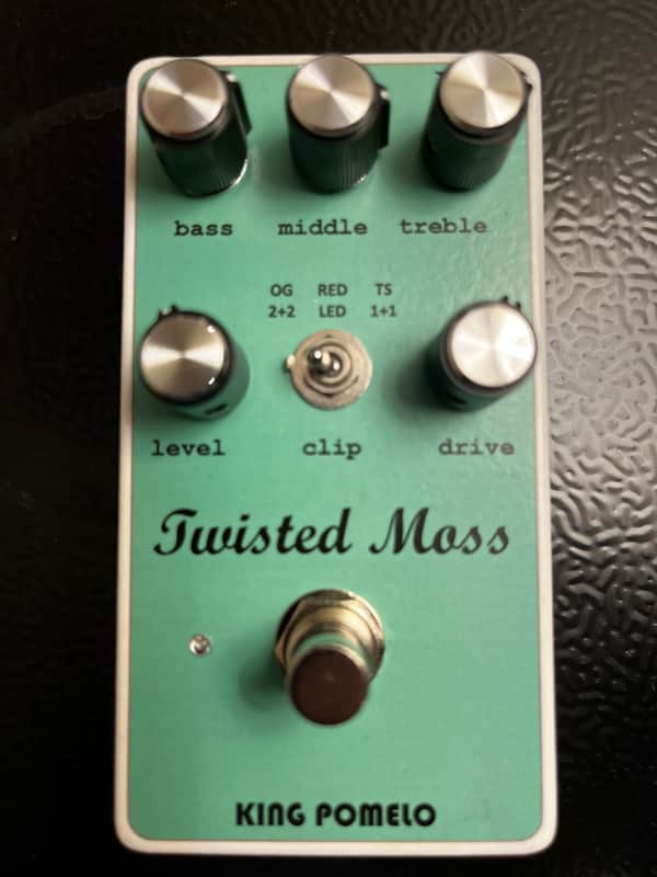 King Pomelo Twisted Moss (Ibanez Mostortion MT10 Clone) 2026 - OD Green image 1