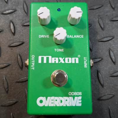 Maxon OD-808 Keeley Mod Overdrive 40th Anniversary 2019 - Green Modded