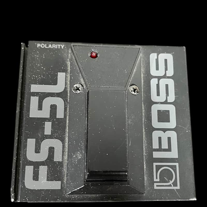 Boss FS-5L Latching Footswitch 1986 - Present - Black image 1