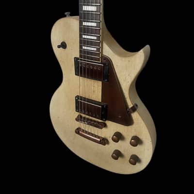 AXL Badwater 1216 Les Paul in Distressed Natural image 2