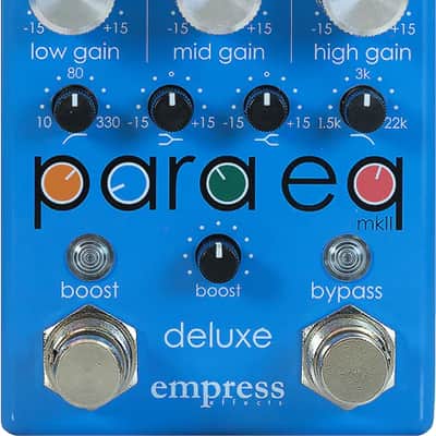 Empress Effects ParaEq MKII Deluxe Parametric EQ Pedal (Open Box)