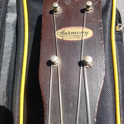 Harmony Soprano uke 30s - sunburst image 4