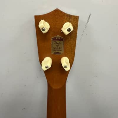 Vintage 1950's Roy Smeck Genuine Mahogany Soprano Ukulele  USA Made by Harmony image 13