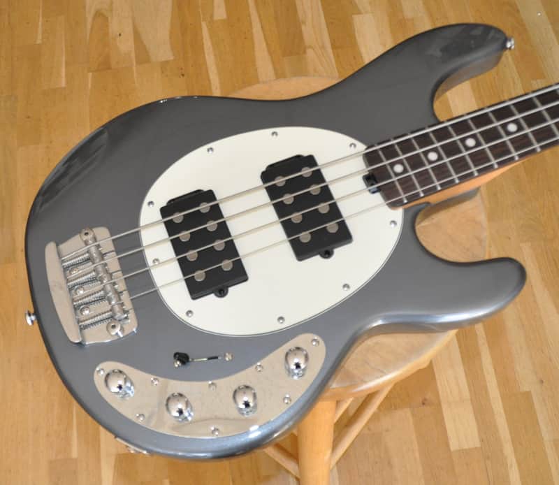 STERLING by MUSIC MAN RAY34HH CFR Charcoal Frost / 4-String StingRay Bass / RAY34 HH / S110449 image 1