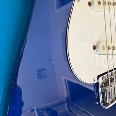 Samick Greg Bennett Malibu MB-1/MBM Electric Guitar – Blue – Very Good Condition image 8