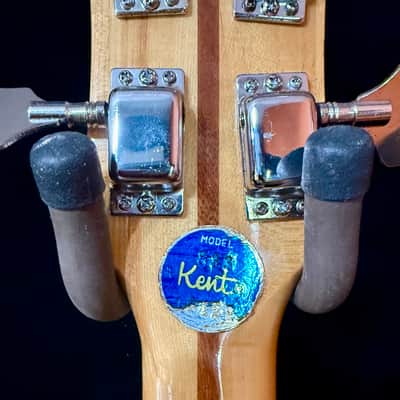 Original Kent 833 Violin style 1966 bass burst image 5