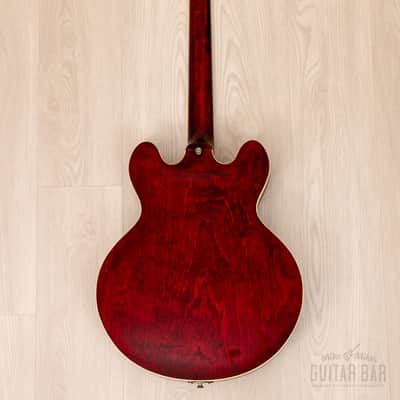 1978 Greco SA-550 Vintage ES Guitar Wine Red w/ Ebony Board