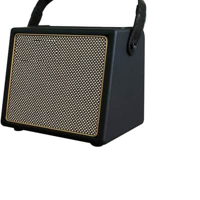 Acoustic Guitar Amplifier, 30 Watt Bluetooth Speaker Rechargeable Portable Acoustic Guitar Amp with Reverb Chorus Effect,3 Inputs, Black image 1