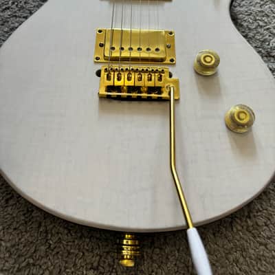 Oldmusic Golden C’mores Electric Guitar Electric Guitar Boutique Unique exclusive Metal machine Custom shop Wenge neck image 6