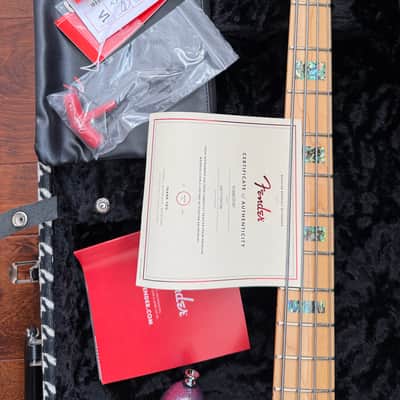 Fender Limited Edition Adam Clayton Precision Bass 2017 - Purple Sparkle image 18