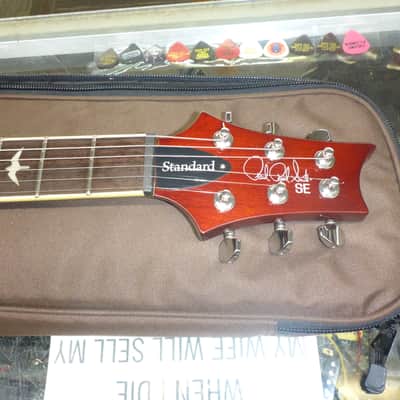 PRS SE Standard w/Gig Bag 85/15S Humbuckers : Crowned & Dressed Frets - Tobacco Sunburst image 8