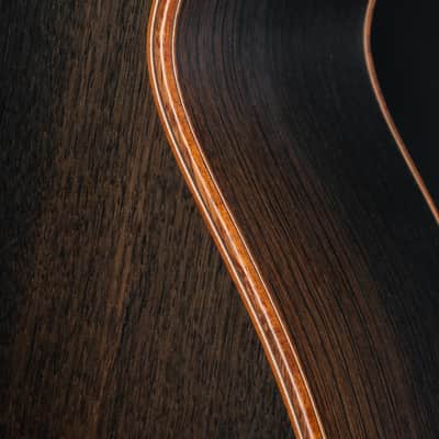 Lowden O-50 Ancient Bog Oak and Sinker Redwood with Leaf Inlays NEW image 21