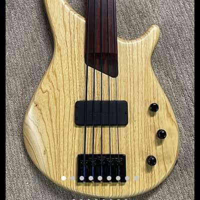 Warmoth 5 string fretless Gecko bass 2021 image 1