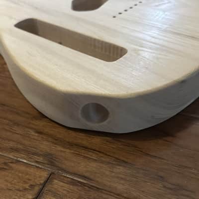 Lefty Eden Telecaster Ash Body Unfinished image 8
