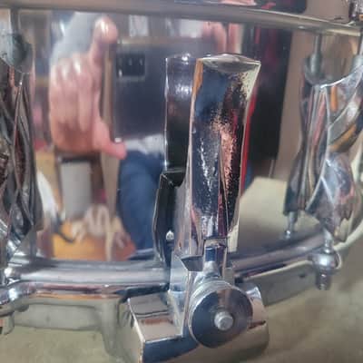 Premier 2000 snare early/mid 70s - Chrome over aluminium image 5