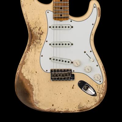 Fender Custom Shop Yngwie Malmsteen Signature Stratocaster Heavy Relic - Vintage White #40437 image 1