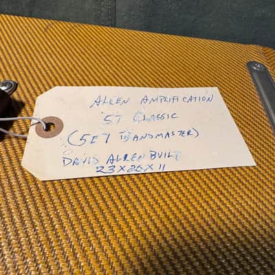 Allen Amplification Classic 57: 210 5E7 Tweed Bandmaster image 6
