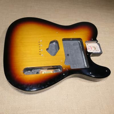 2011 Fender Telecaster Guitar Body Sunburst image 1